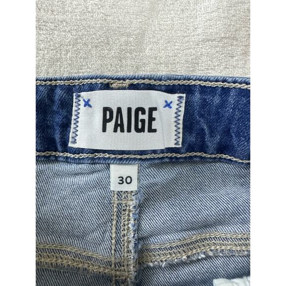 PAIGE Denim Shorts Jimmy Jimmy Short Size 30 - Picture 5 of 8